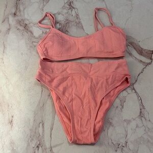 Children’s pink two piece bikini